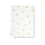 Gold Dot with Script Daily To-Do Planner