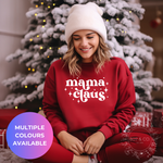 Everyday Red Crew Neck Sweater | Mama Claus