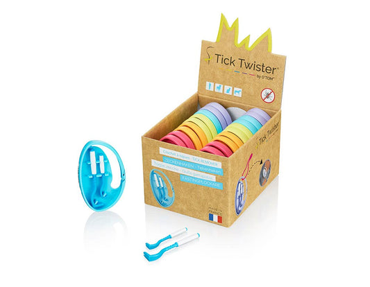 Tick Twister - Présentoir de 20 Clipbox Tick Twister®