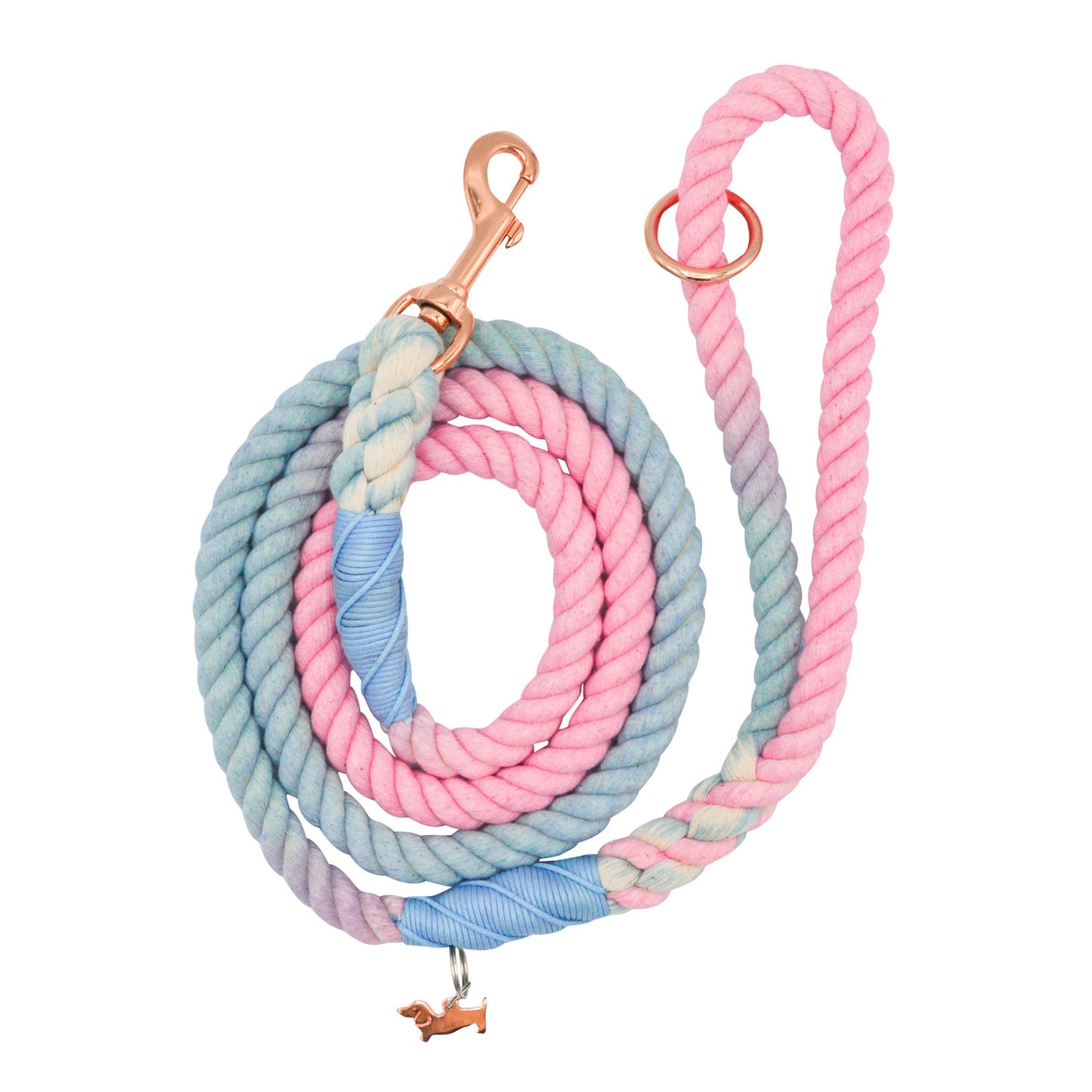 SASSY WOOF - Dog Rope Leash - Romance