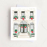 Almeida Illustrations - Holiday House Christmas Greeting Card