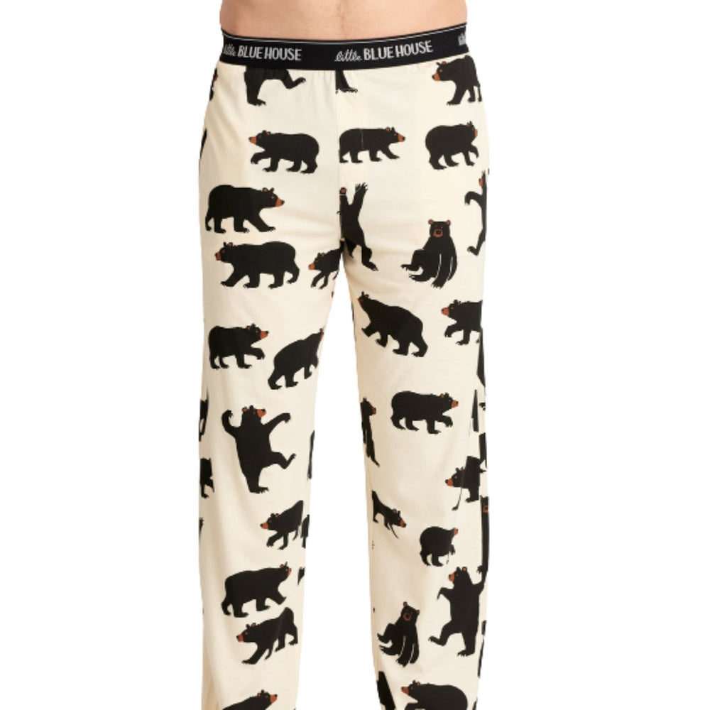Black Bear Men's Jersey Pajama Pants