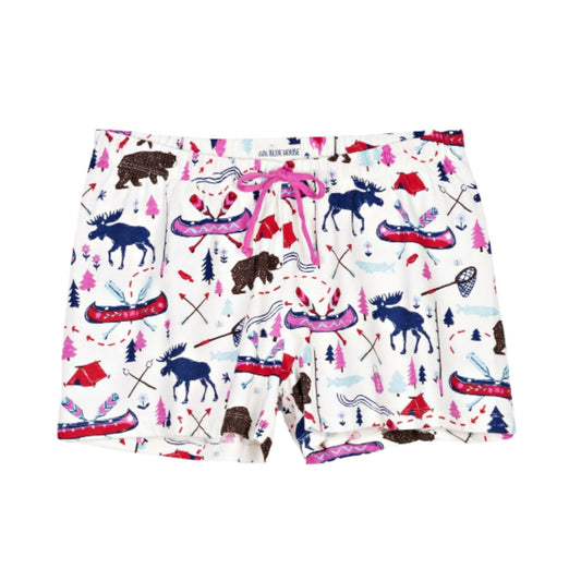 Pretty Sketch County Women's Sleep Shorts