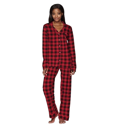 Buffalo Plaid Women's Pajama Set