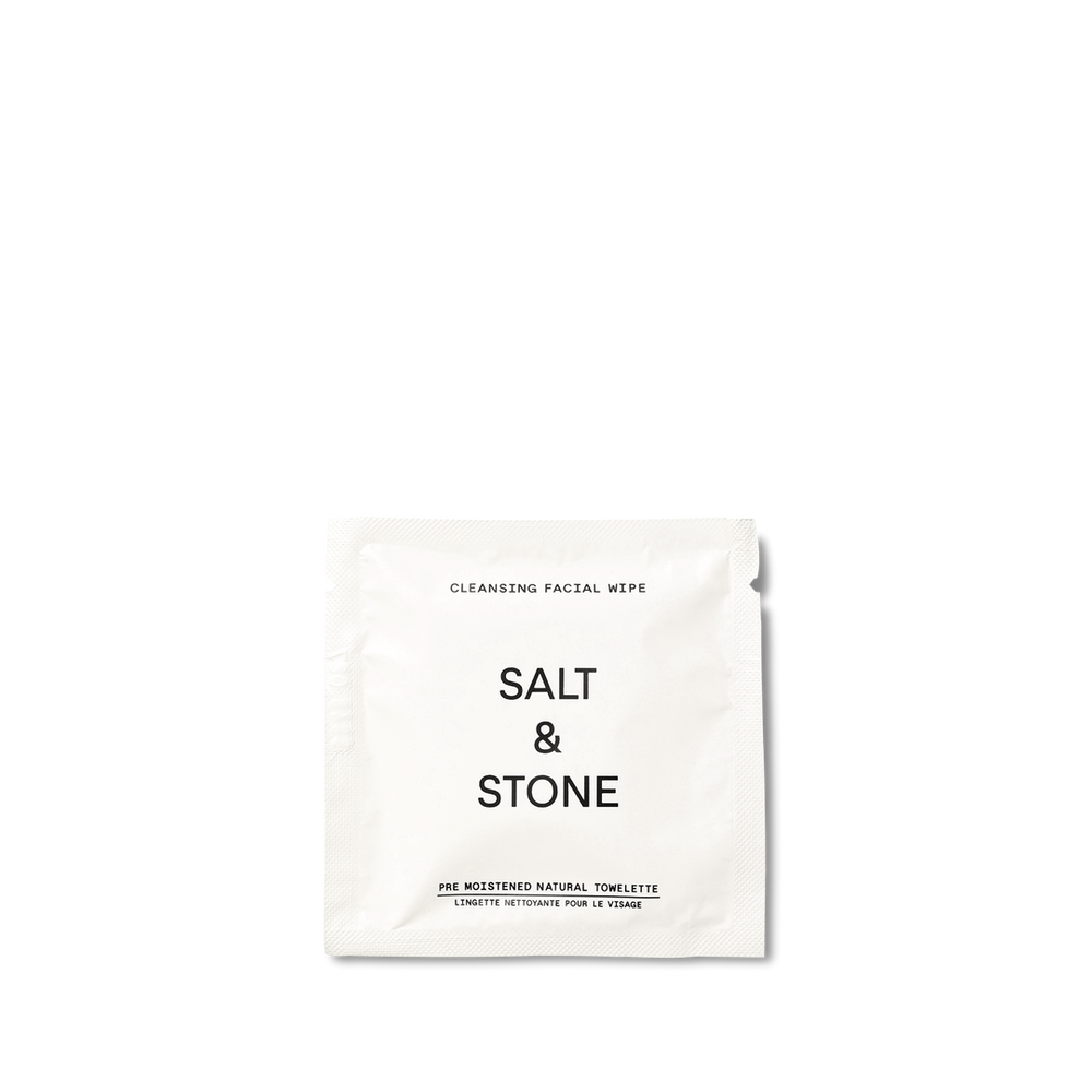 SALT & STONE - Cleansing Facial Wipes / 20 Pack