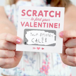 Scratch-Off Valentines - Box of 18