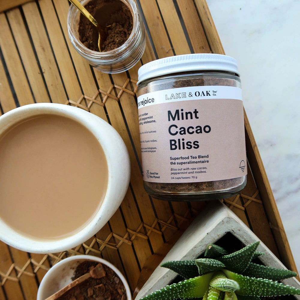 Mint Cacao Bliss Superfood Tea Blend