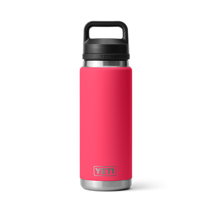 YETI 26oz/769mL bottle with chug cap in bimini pink