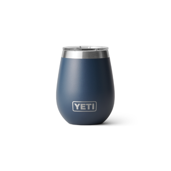 Yeti 10oz/295mL wine tumbler with magslider lid in navy