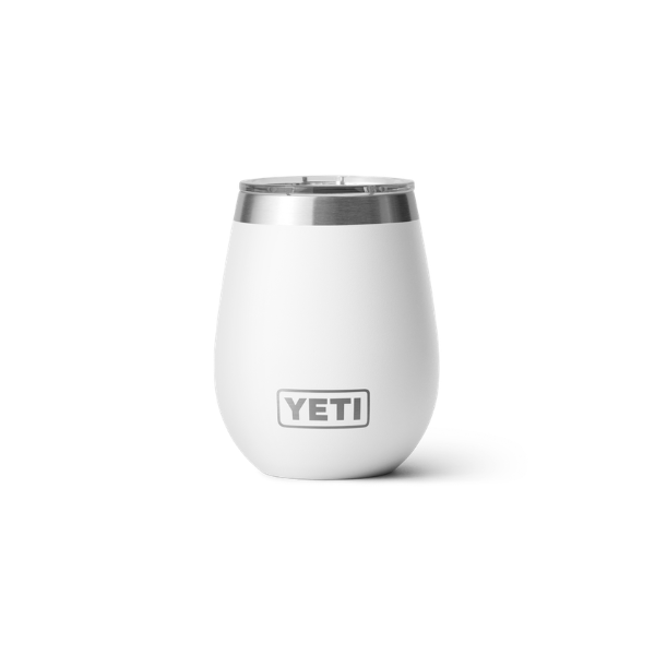 Yeti 10oz/295mL wine tumbler with magslider lid in white