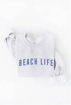OAT COLLECTIVE - BEACH LIFE Graphic Sweatshirt