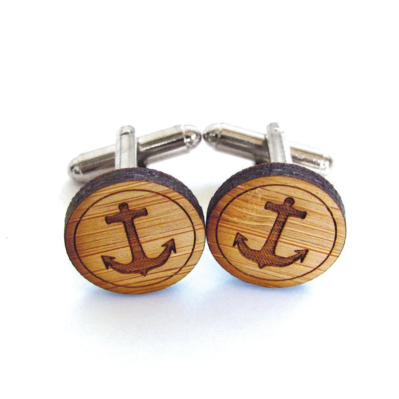 Bamboo Cufflinks