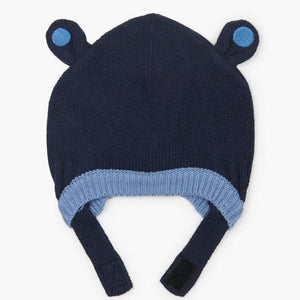 Blue Bear Ears Baby Winter Hat Toque