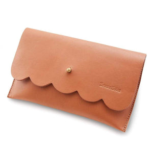 The Paola Leather Clutch