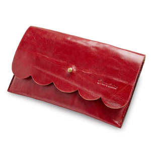 The Paola Leather Clutch