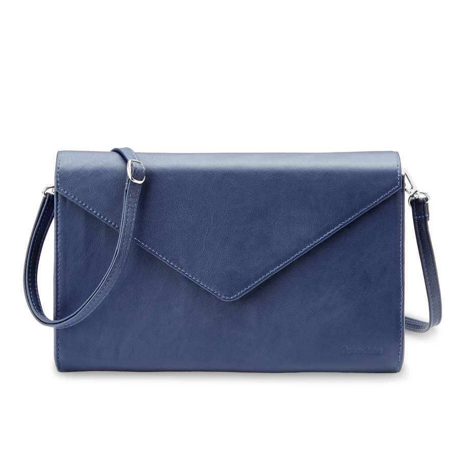 The Heather Leather Airline Clutch