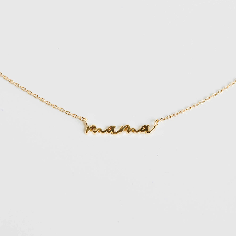 
                
                    Load image into Gallery viewer, Pretty Simple - Mini Mama Necklace
                
            