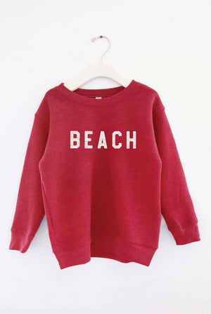 BEACH Toddler Unisex Graphic Sweatshirt