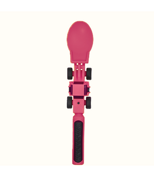 Constructive Eating - Pink Construction Spoon