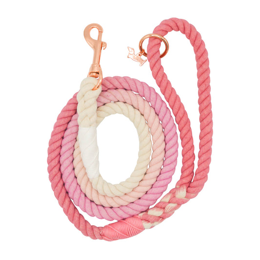 SASSY WOOF - Dog Rope Leash - Rosie