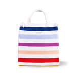 Kate Spade, lunch bag, colourful stripes