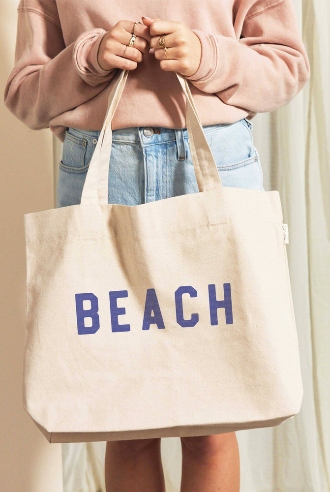 BEACH Tote Bag - Oat collective