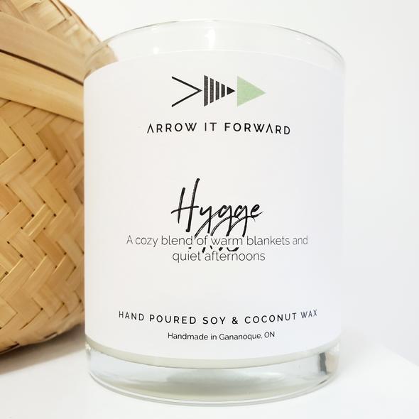 ARROW IT FORWARD 8oz Soy Candle Tumbler