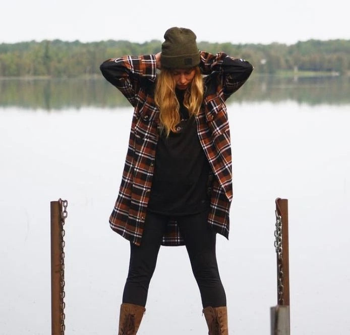 Canoe & Lake - The Lake Shacket Lightweight Flannel Shirt