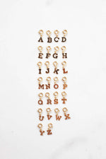 Letter 14k gold-filled alphabet letter charms