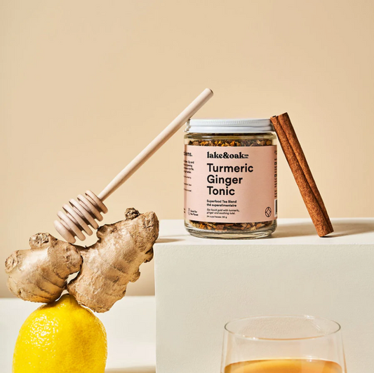 Turmeric Ginger Tonic Superfood Tea Blend