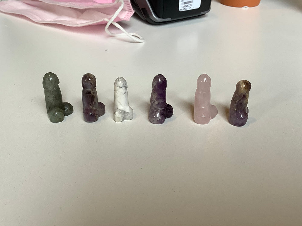 The Golden Line - Mini Crystal Penis