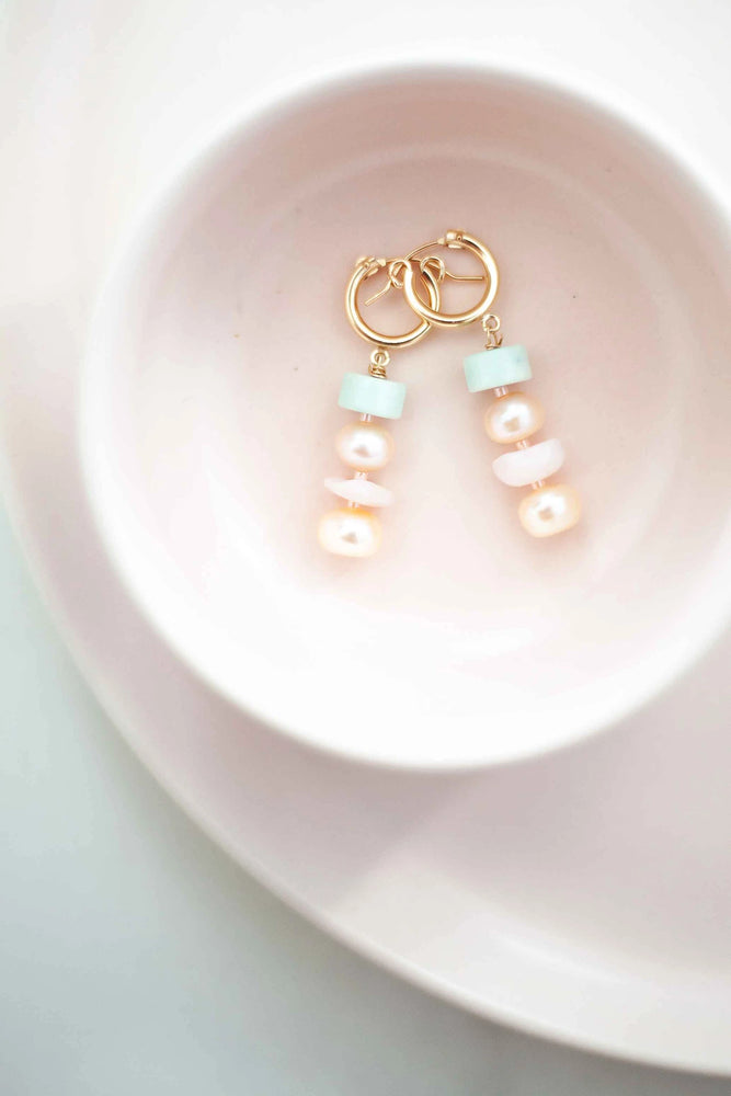 
                
                    Load image into Gallery viewer, Minted mama Avonna Earrings
                
            