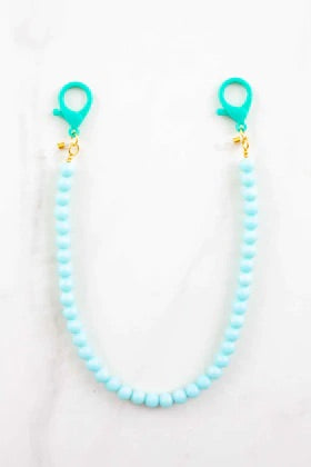 Minted mama Kingsley Kids Mask Chain TURQUOISE