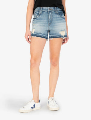 KUT From the Kloth - Jane - High Rise Short with Released Hem
