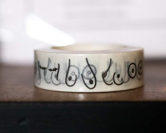 boob washi tape mastectomy