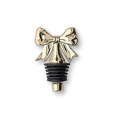 
                
                    Load image into Gallery viewer, Dainty Gold Bow Bottle Stopper
                
            