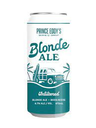 Prince Eddy's blonde ale beer