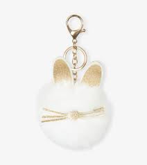 Pom Pom Kitty Bag Charm