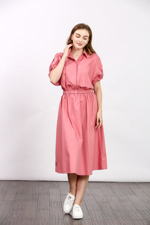 Pink Utility Dress