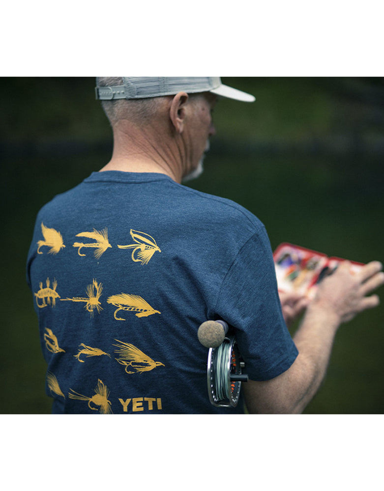 
                
                    Load image into Gallery viewer, Yeti T-Shirt: Fly Fishing Lure
                
            