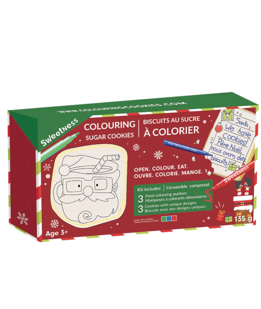 Sweetness - Colouring Cookie Kits / Cookies for Santa