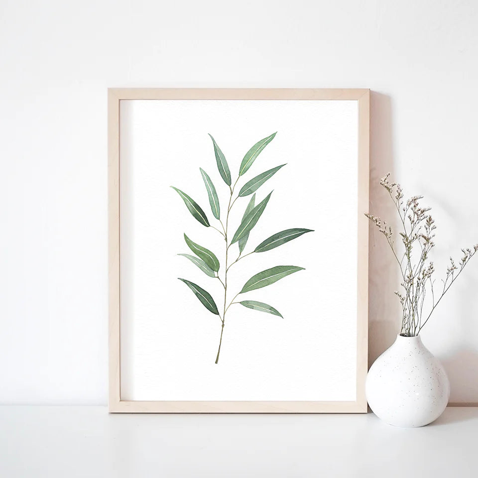 Watercolour Print: Eucalyptus