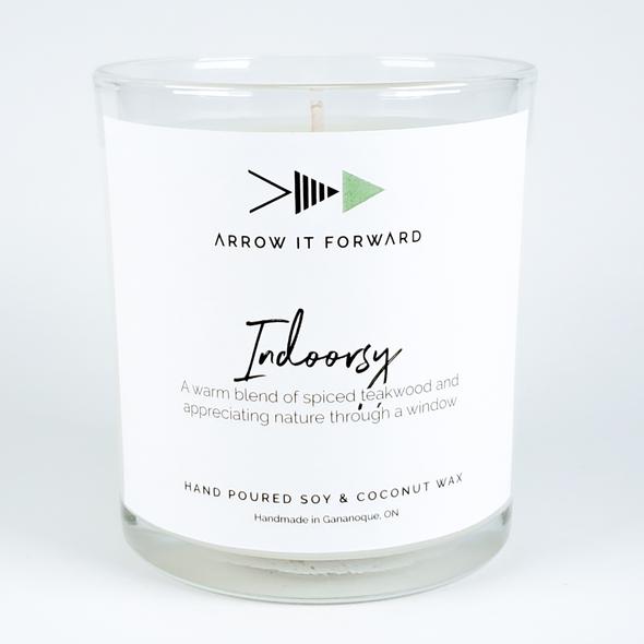 ARROW IT FORWARD 8oz Soy Candle Tumbler