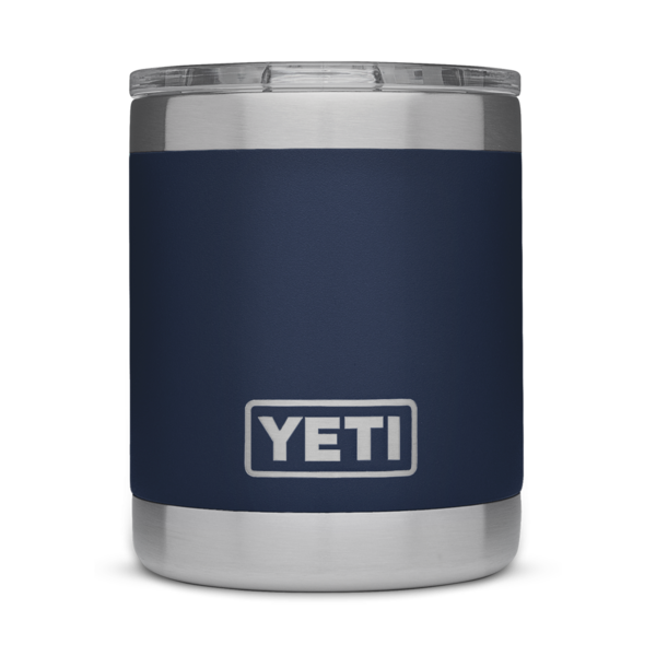 yeti 10oz/295mL lowball navy rambler with magslider lid