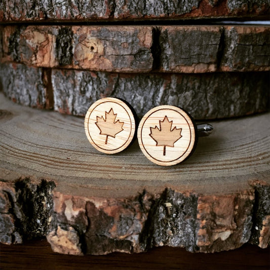 Bamboo Cufflinks