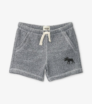 
                
                    Load image into Gallery viewer, Marled Grey Moose Kids Heritage Shorts
                
            