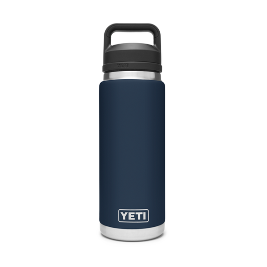 YETI 26oz/769mL bottle with chug cap in navy