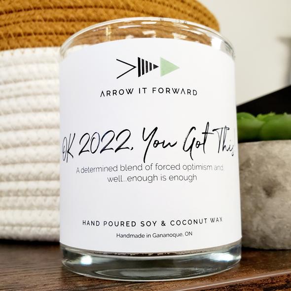 ARROW IT FORWARD 8oz Soy Candle Tumbler