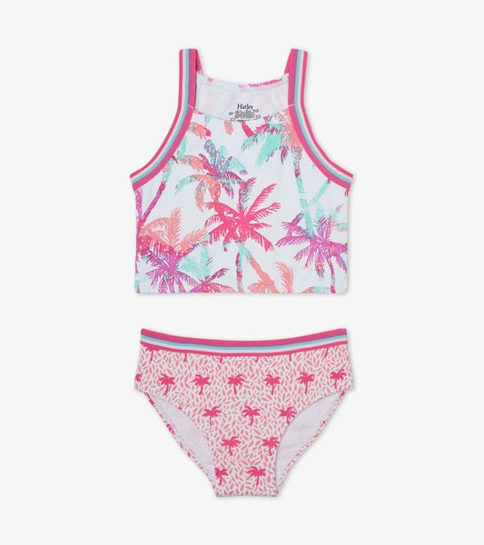 Ombre Palms Tankini Set