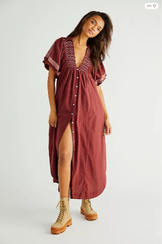 Free People - The Samantha Shirt Dress